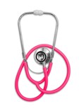 Dual Head Stethoscope (Pink)